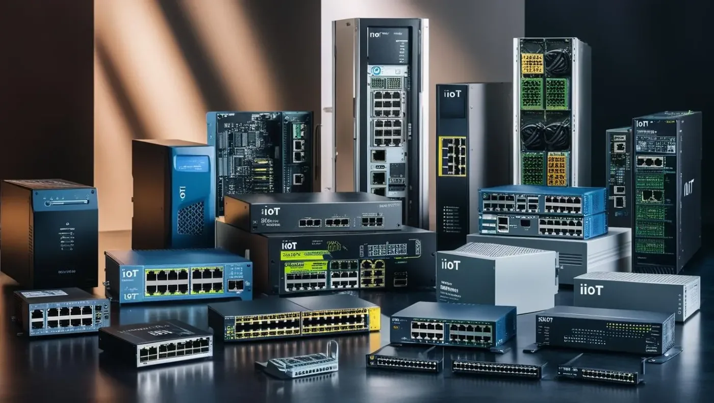 Industrial IoT gateways, routers and network devices supplied by Gate-IoT